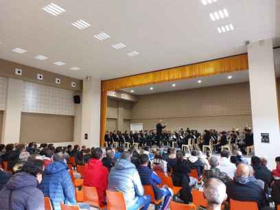 Concierto de la Banda de Música en cárcel de Soria