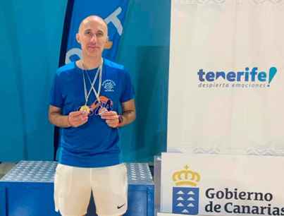 Santiago Martínez, oro en Internacional senior de España en Tenerife  