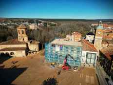 El Ayuntamiento de Almazán traslada la atención al público por obras