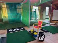 Abierta ya la zona de entrenamiento indoor en Golf Soria