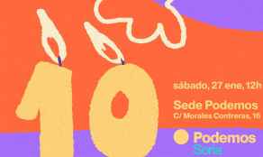 Podemos Soria celebra su décimo aniversario en la provincia