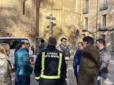 Cinco intoxicados por fuga de gas en vivienda de Segovia