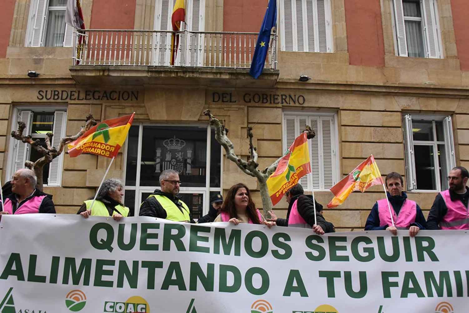 Manifestación del sector agrario en Soria - fotos