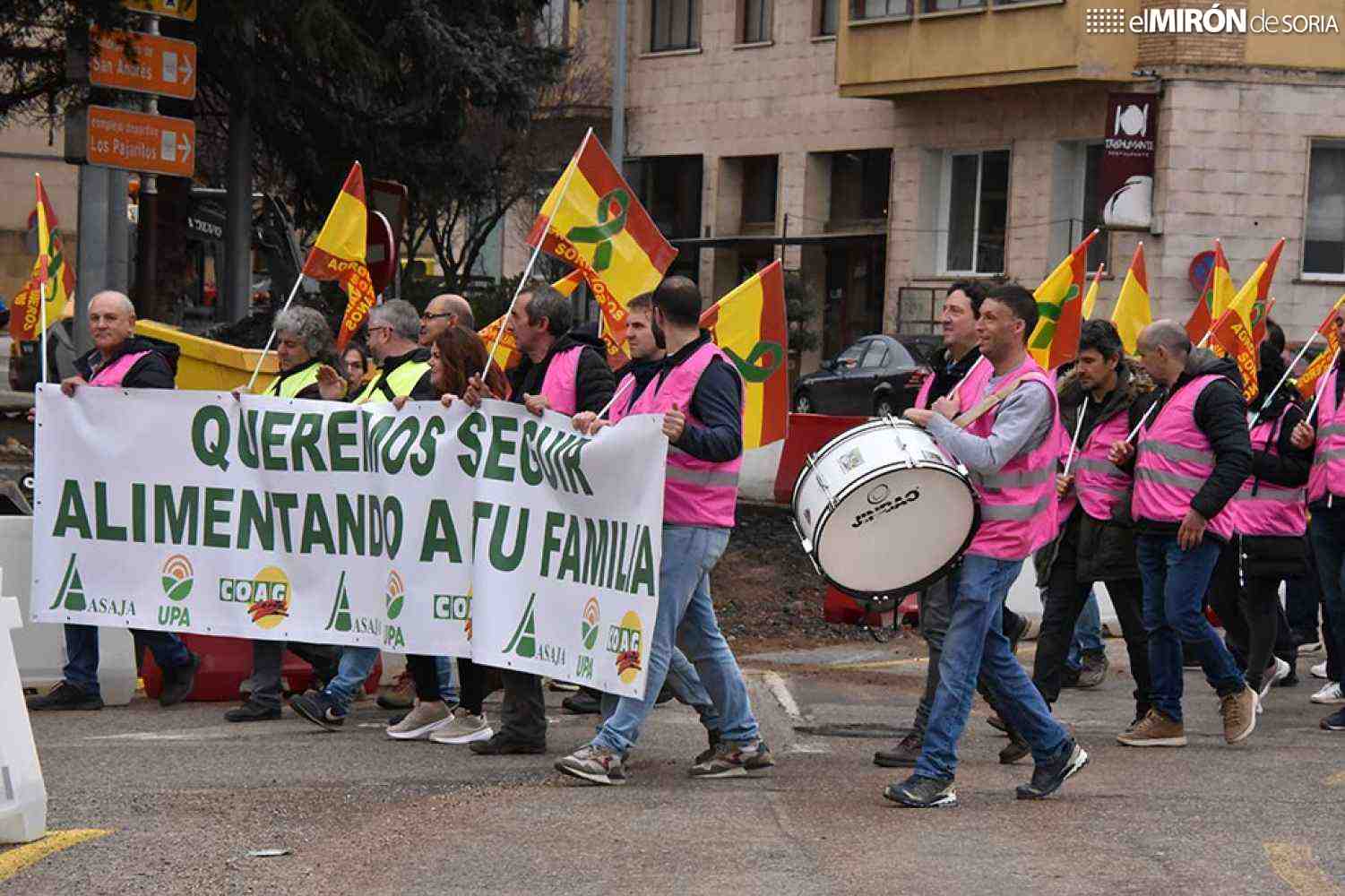 ASAJA, Coag y UPA convocan protesta contra precios "de ruina" del cereal