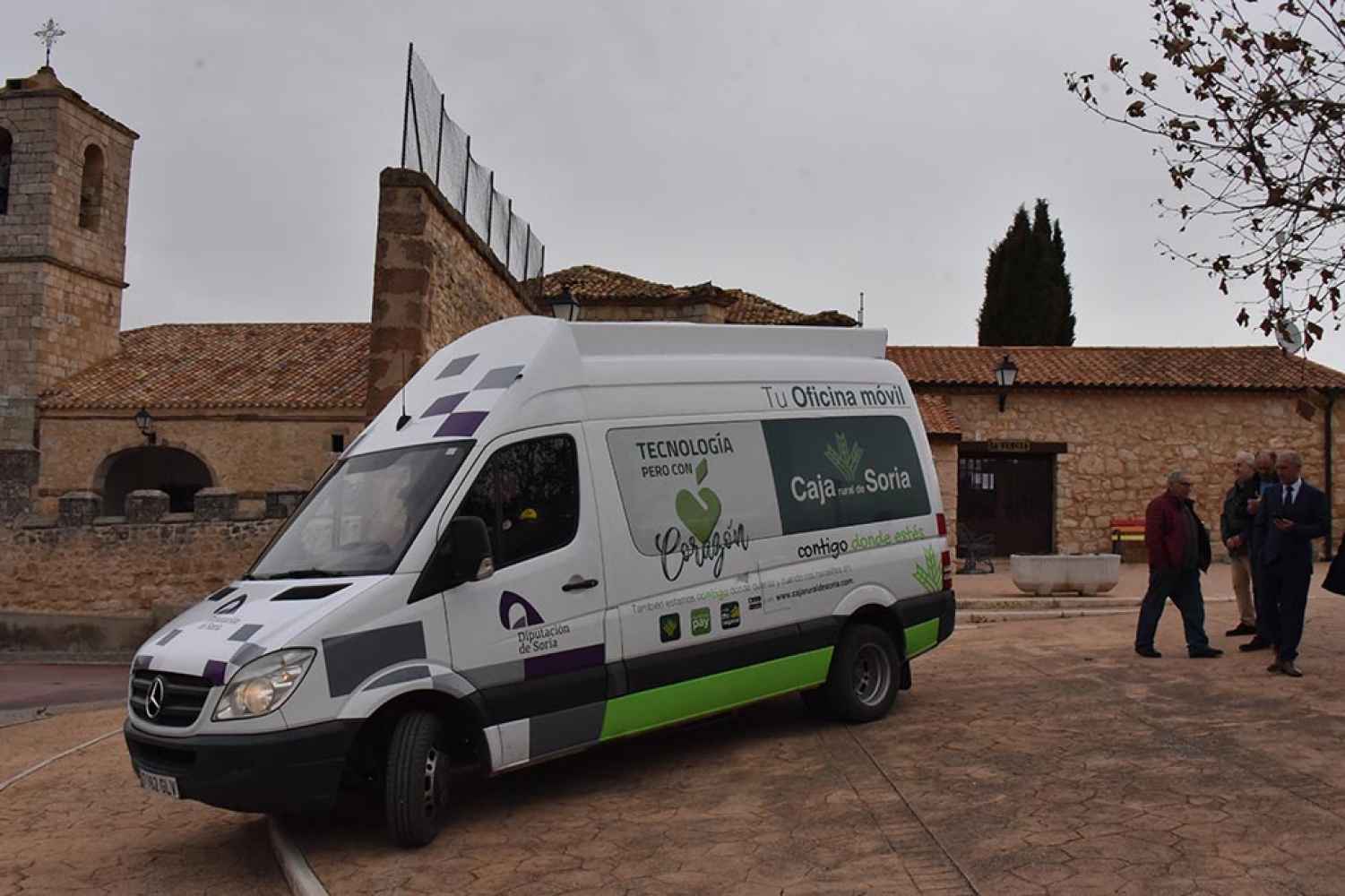 Diputación y CRS reducen la exclusión financiera del medio rural Diputación y CRS reducen la exclusión financiera del medio rural