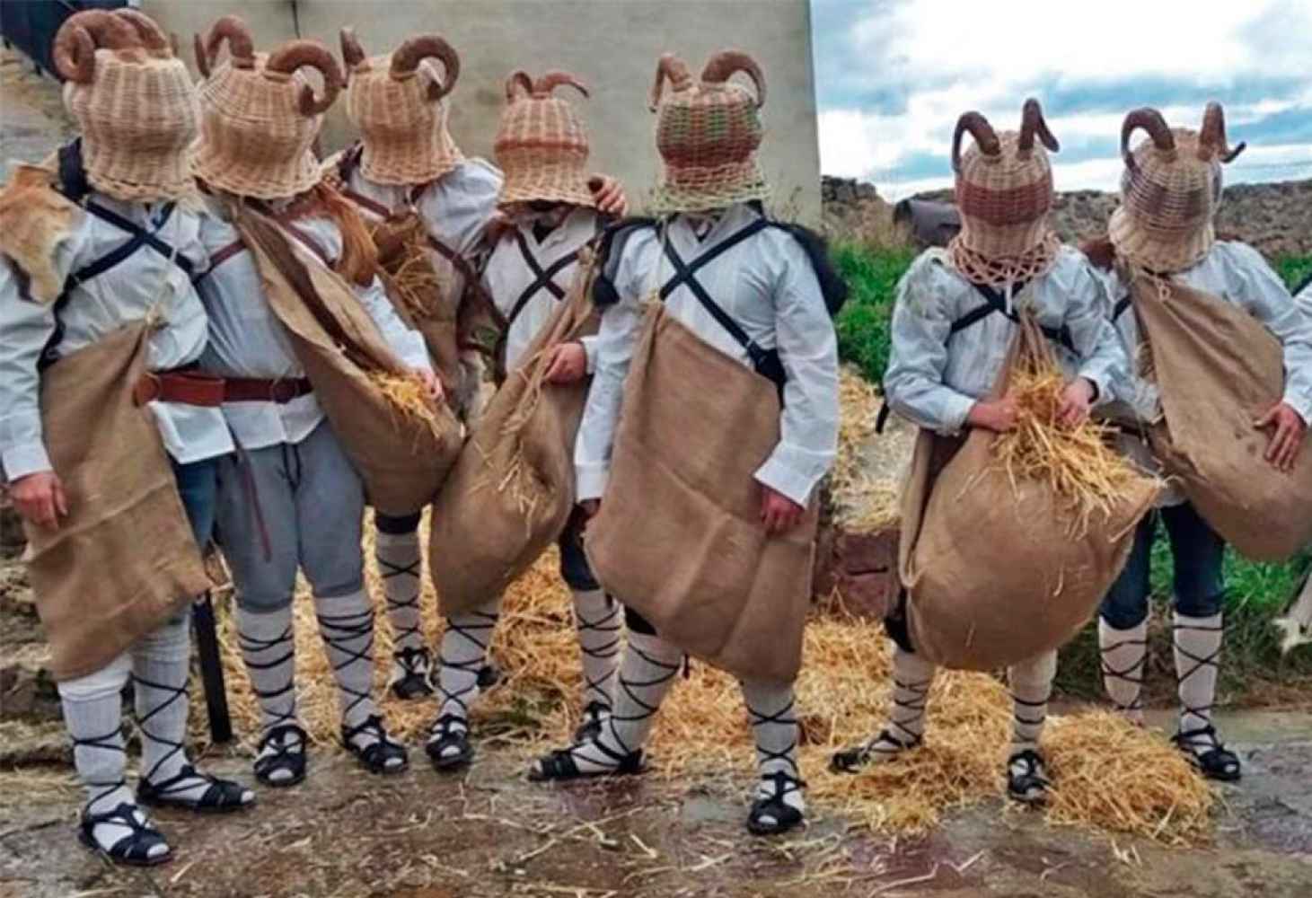 Los zarrones de Borobia protagonizan carnaval Los zarrones de Borobia protagonizan carnaval