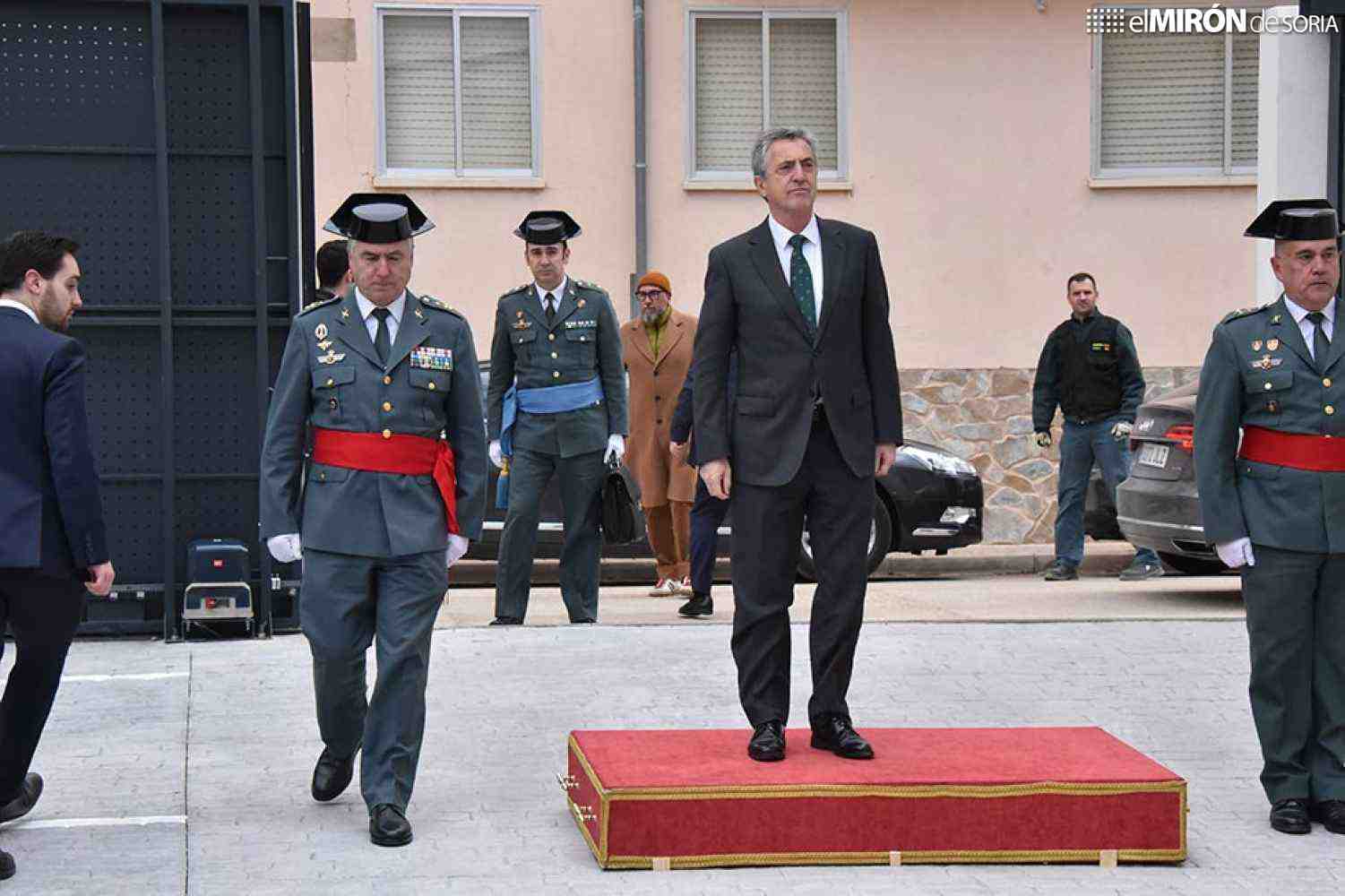 El director de Guardia Civil inaugura nuevo cuartel de San Esteban de Gormaz