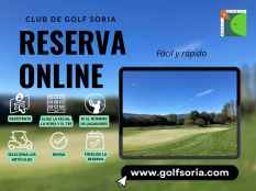 El Club de Golf Soria implementa sistema de reservas de juego online