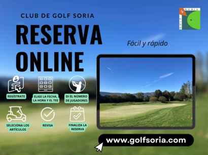 El Club de Golf Soria implementa sistema de reservas de juego online