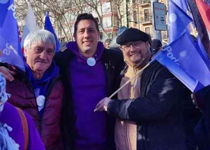 Podemos Soria pide en Valladolid “Respeto por Castilla y León”