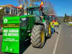 La tractorada de Unión de Uniones entrará en Madrid hasta el Ministerio de Agricultura