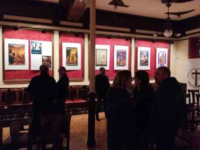 Exposición de carteles de Semana Santa en el Casino