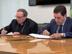 Caja Rural de Soria renueva convenio con Obispado de Osma-Soria