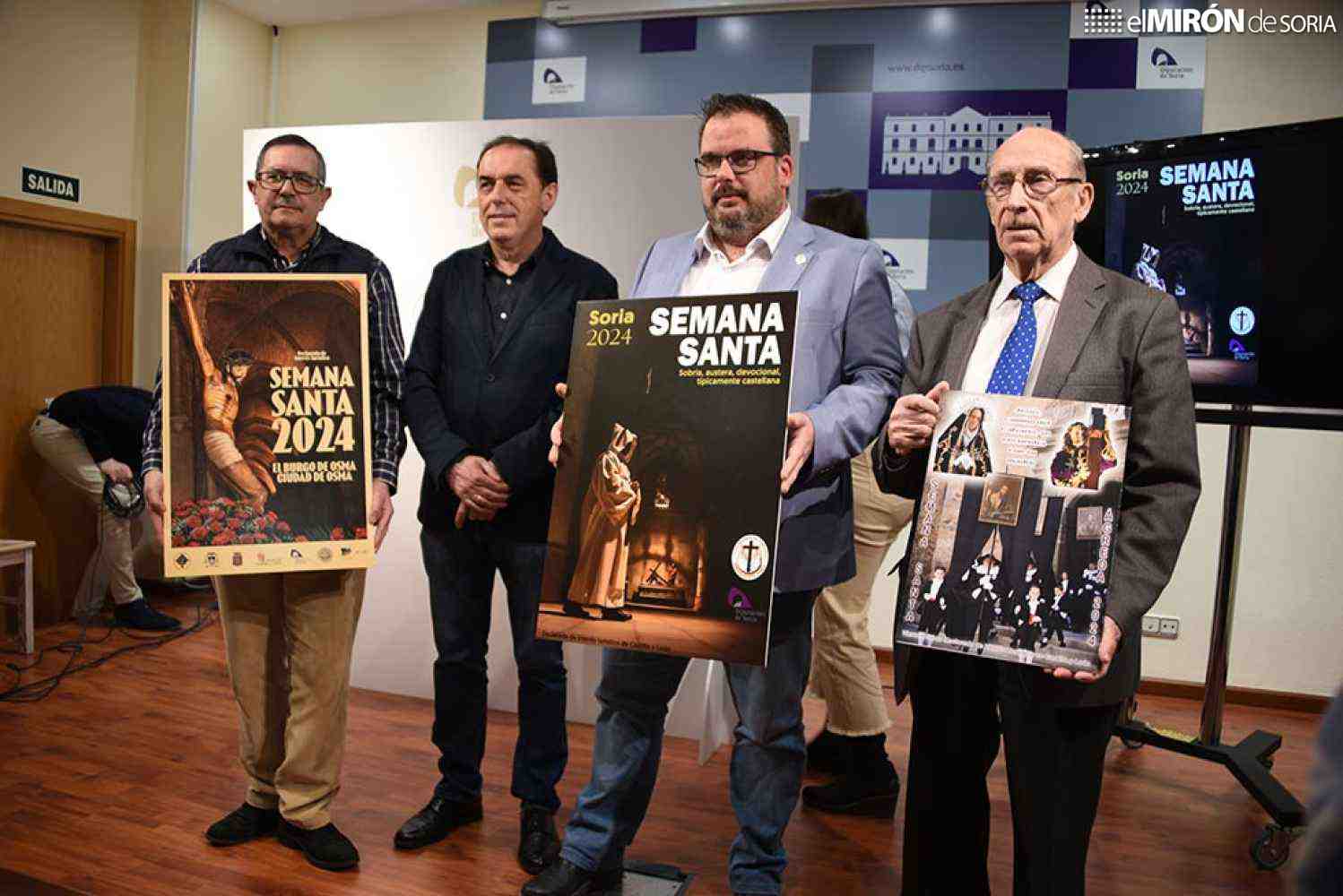 La Semana Santa presenta carteles de El Burgo, Ágreda y Soria