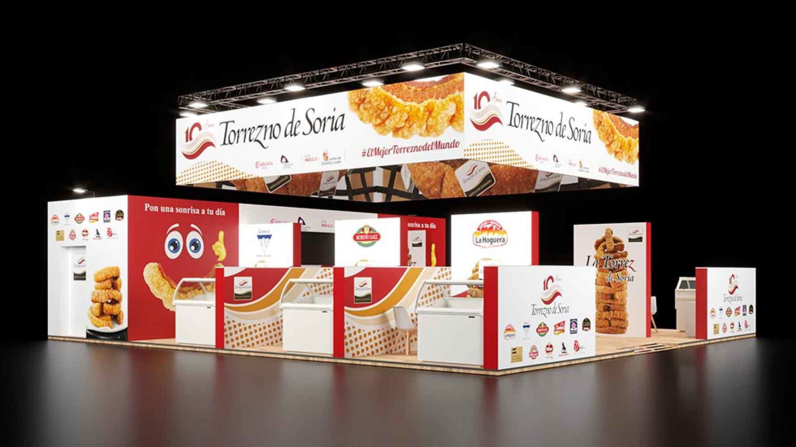 Torrezno de Soria crece en Alimentaria con un stand de 132 metros Torrezno de Soria crece en Alimentaria con un stand de 132 metros