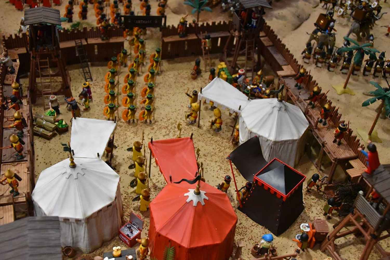 Garray: La batalla de Zama en playmóbil - fotos