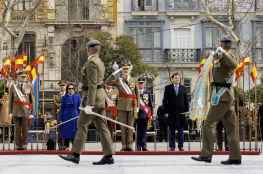 El rey Felipe VI preside 375 aniversario del Regimiento "Farnesio" número 12