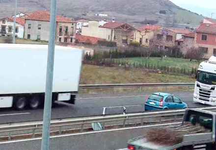 Investigada conductora por conducir en sentido contrario en variante norte de Soria