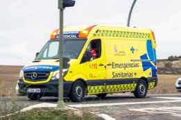 Cinco heridos en colisión de dos coches en N-111, en Soria