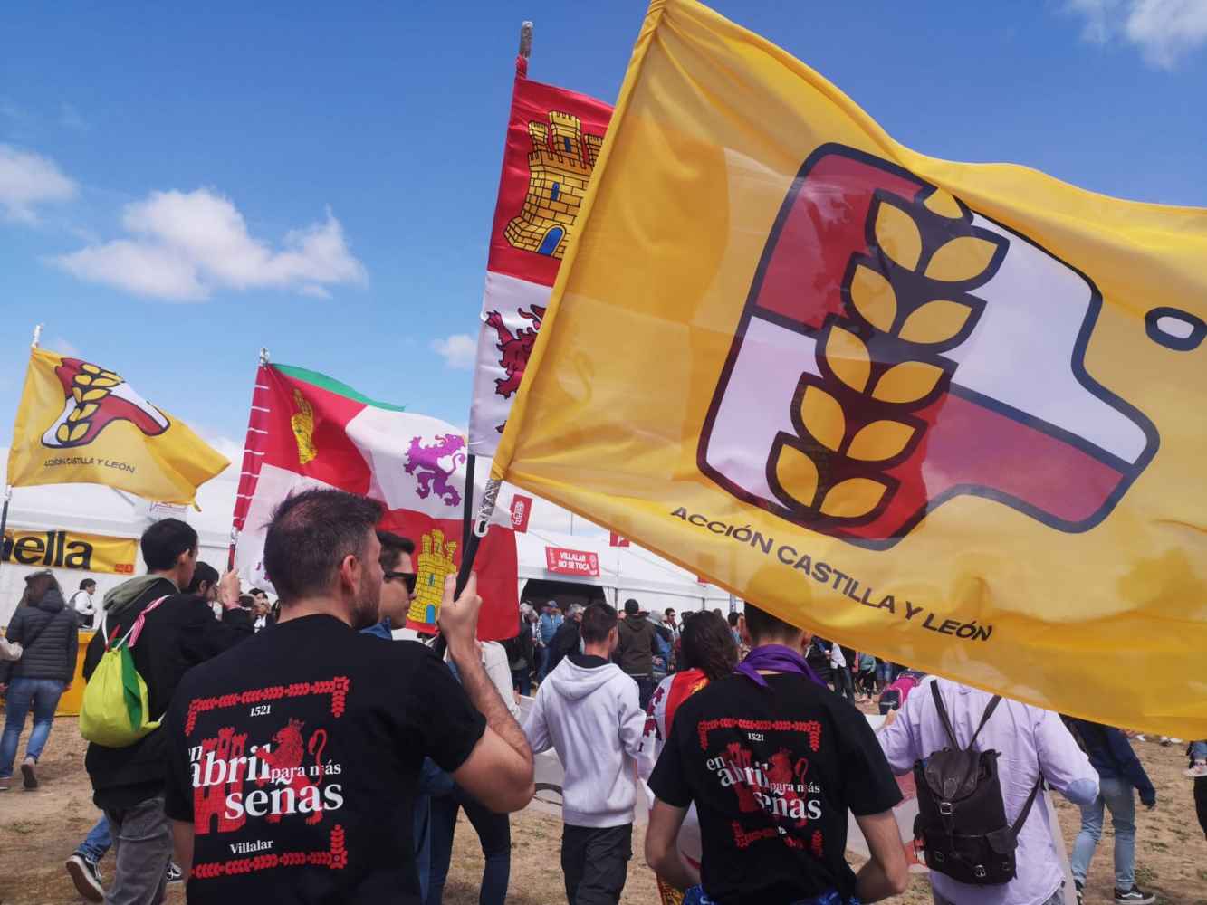 Acción CyL pide más facilidades para participar, en Villalar, en Día de Castilla y León Acción CyL pide más facilidades para participar, en Villalar, en Día de Castilla y León