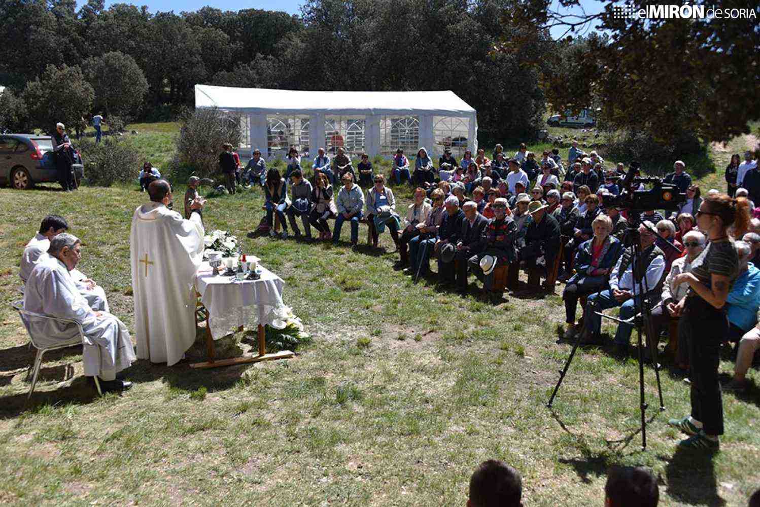 Ólvega celebra San Marcos, con permiso, con precauciones, para realizar hogueras