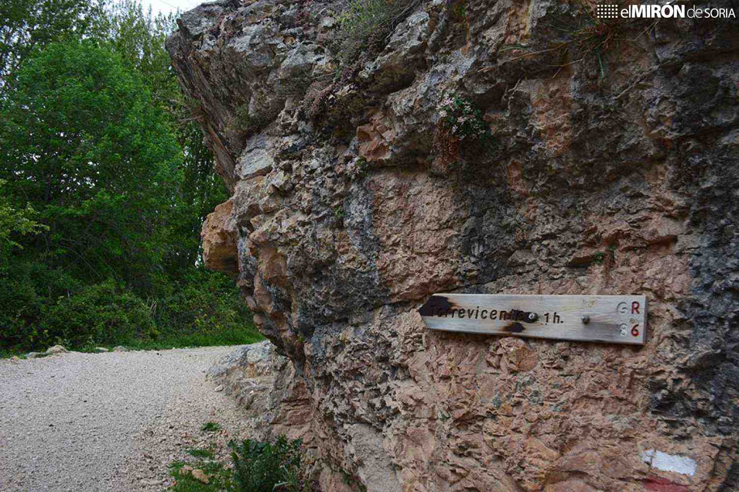 Por el cañón del río Talegones fotos