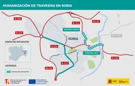 Formalizado contrato para "humanización" de las travesías este y norte de Soria