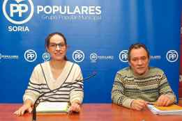 El PP se suma a concentración de trabajadores de Ayuntamiento de Soria