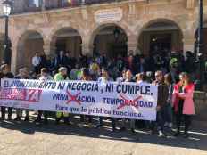 Los empleados municipales reiteran precariedad en Ayuntamiento de Soria