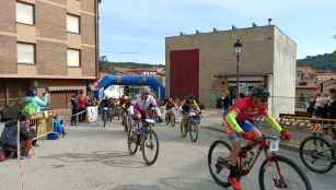 Marchas ciclistas en San Leonardo y El Burgo