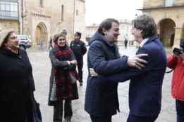 El alcalde de Soria se reúne en Valladolid con presidente de la Junta