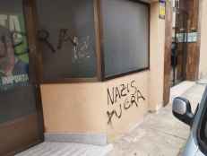 Vox denuncia vandalismo contra su sede en Soria