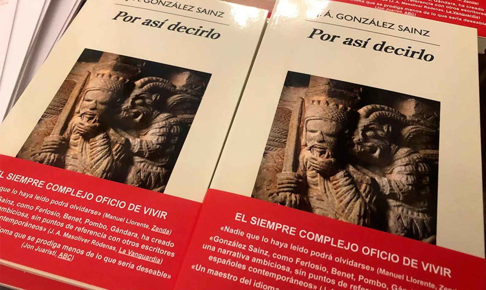 TRIBUNA / J:A González Sainz sale al rescate