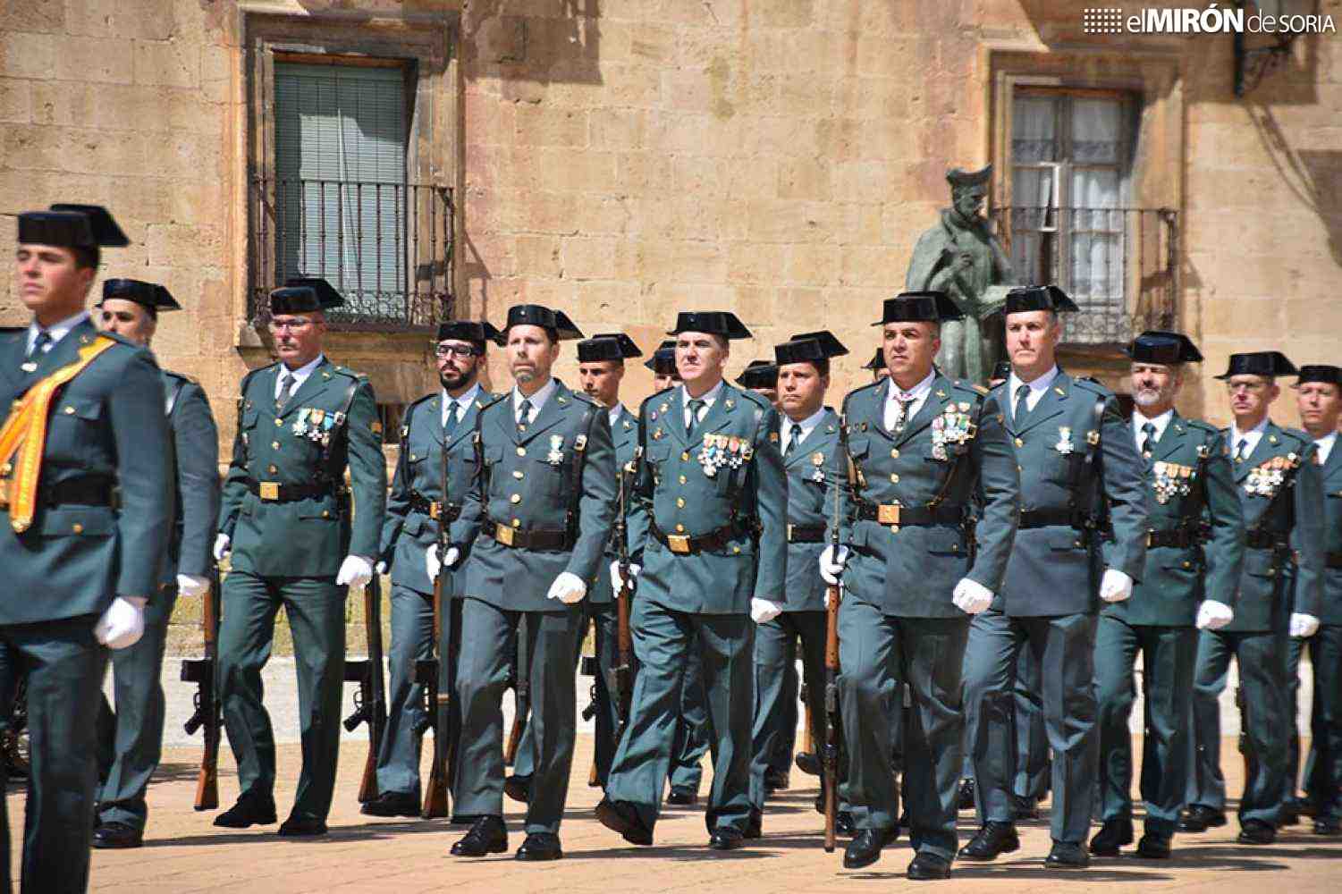 Un estudiante de Criminología realiza sus prácticas externas con la Guardia Civil de Soria 