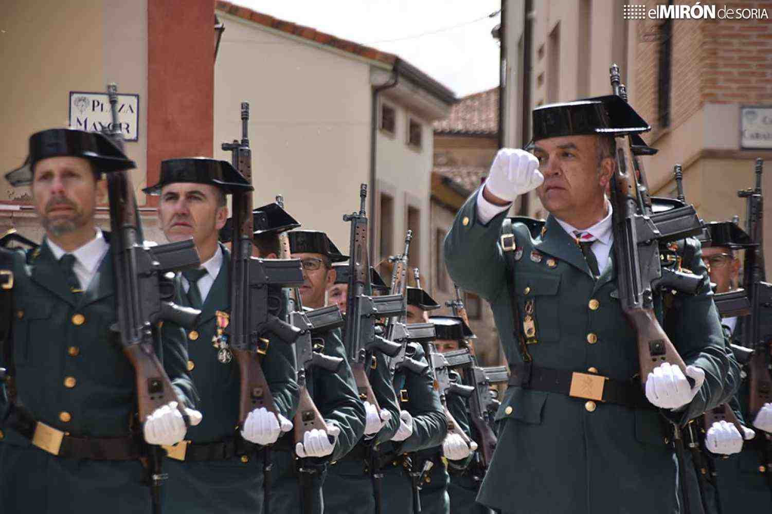 La Guardia Civil celebra en Almazán su 180 aniversario
