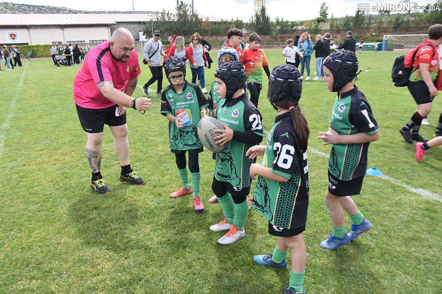 La escuela de Rugby de Soria inicia la temporada de su consolidación