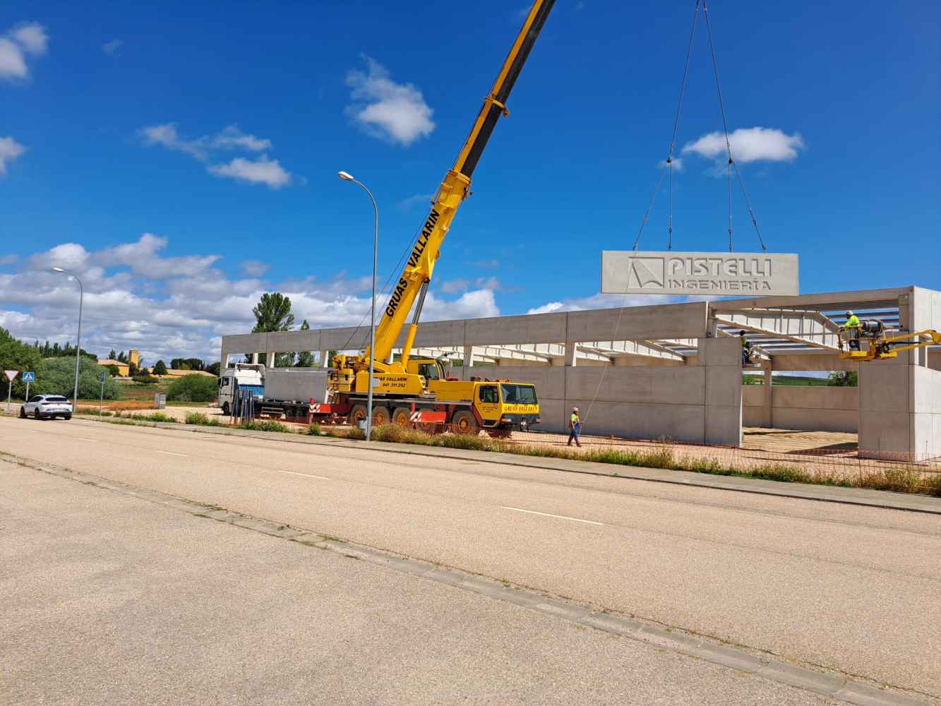 Pistelli construye su planta productiva en polígono de Almazán