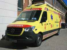 Heridos en choque frontal de vehículos en Soria