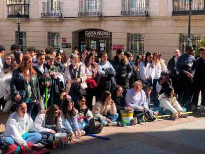 Los institutos de Soria sacan la música a la calle - fotos