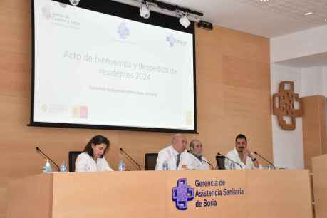 El hospital Santa Bárbara de Soria da bienvenida a los nuevos residentes