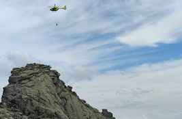Rescatado montañero herido en la sierra de Gredos