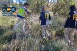 El FBI rastrea un tramo del río Jalón en busca de norteamericana desaparecida