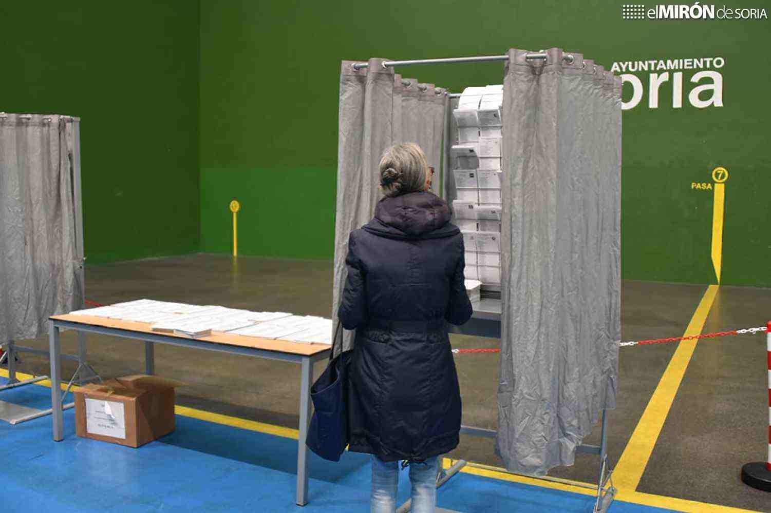 Elecciones europeas en Soria, con sólo un incidente