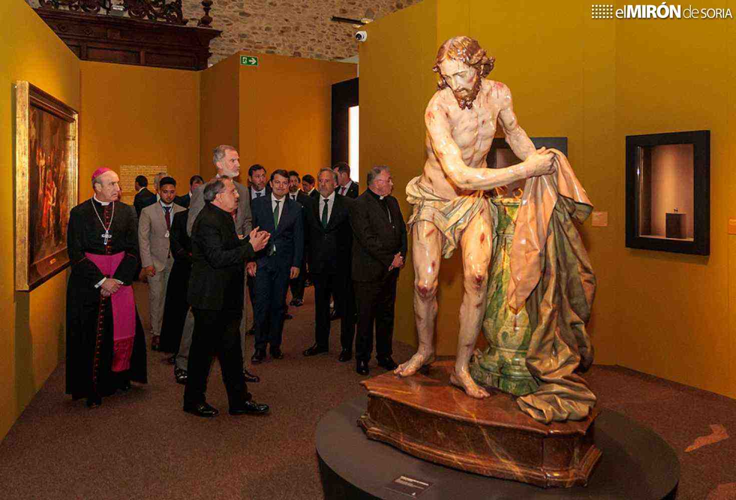 Felipe VI inaugura la exposición 