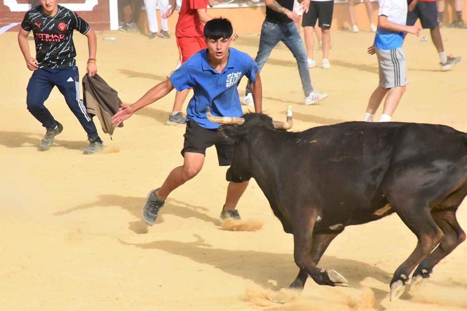 San Juan 2024: de vaquillas y peñas - fotos