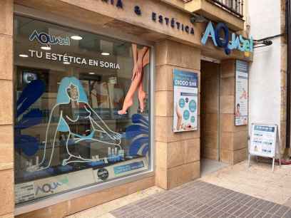 El escaparate en Aquabel gana II concurso de FEC Soria y la EASD Soria