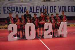 Sporting Santo Domingo, campeón nacional de voleibol en categoría alevin