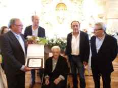 Fuentetoba celebra el centenario de su vecina Leonor Romera