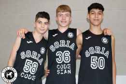 Tres jugadores infantiles de CSB, convocados por Federación regional de baloncesto