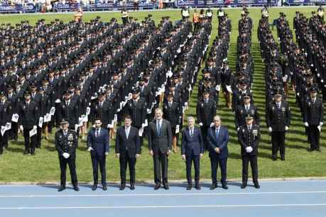 Felipe VI preside jura de nueva promoción de la Policía Nacional